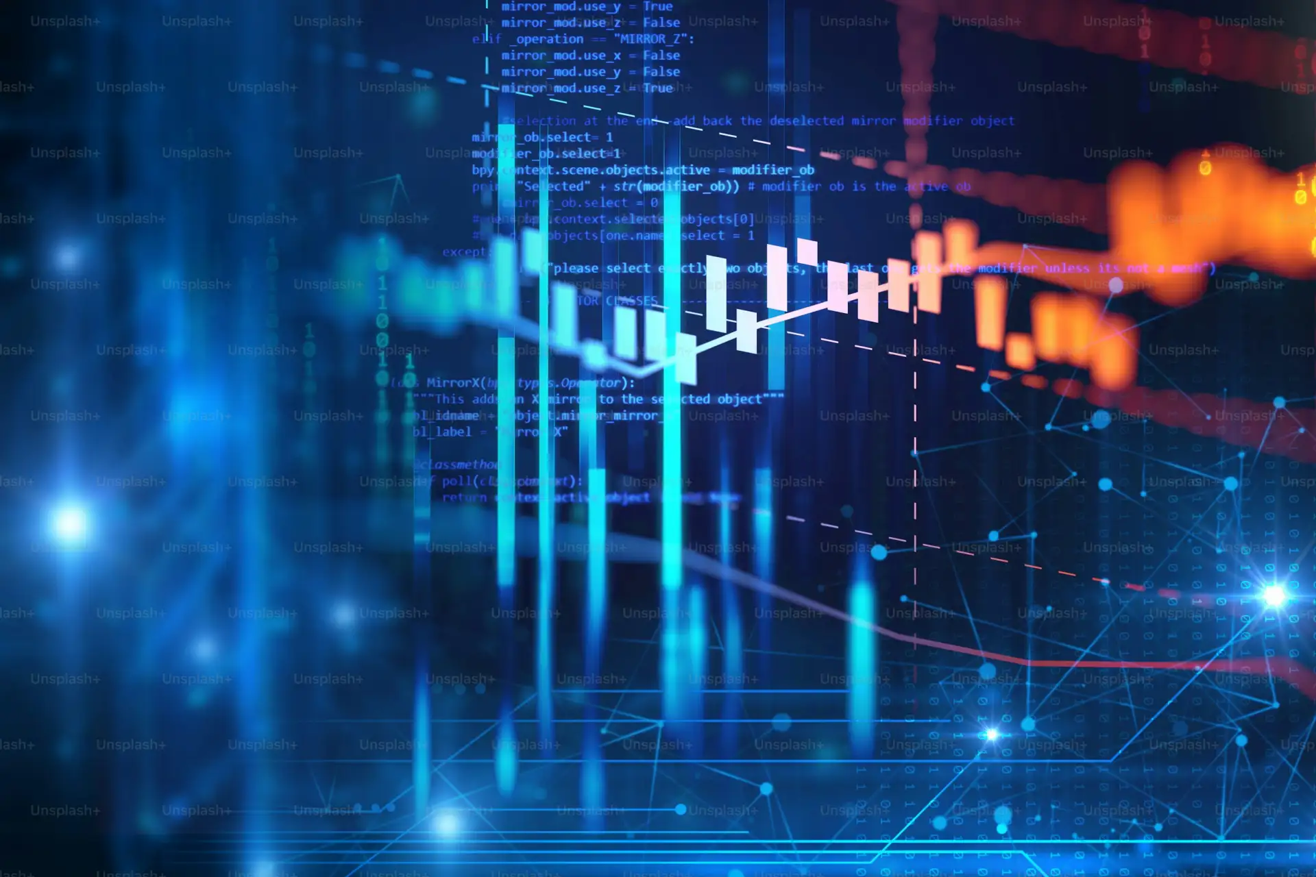 FinTech and financial services background — SEO agency for financial platforms