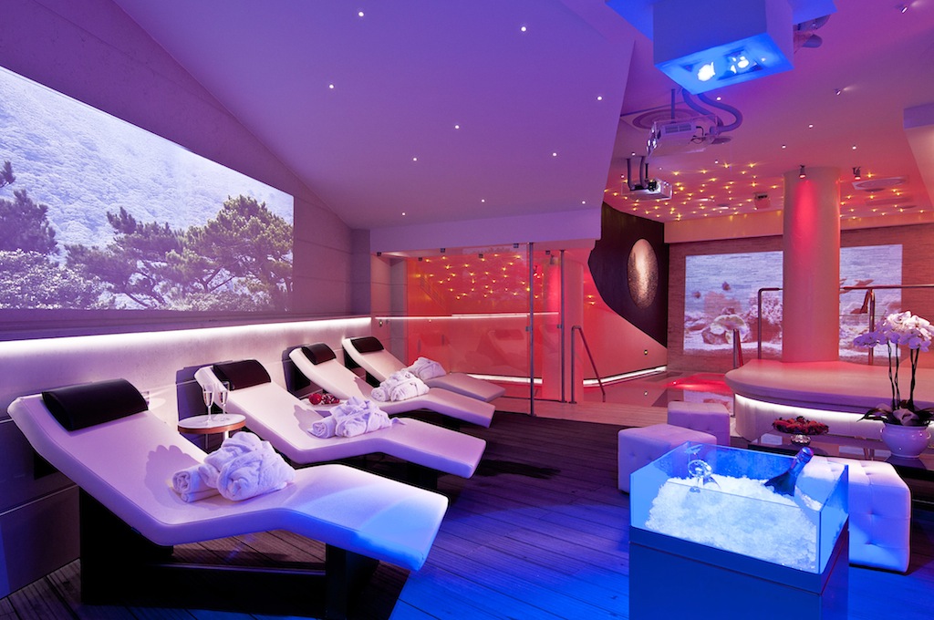 Luxury medical spa relaxation lounge — SEO for medical spas in Los Angeles
