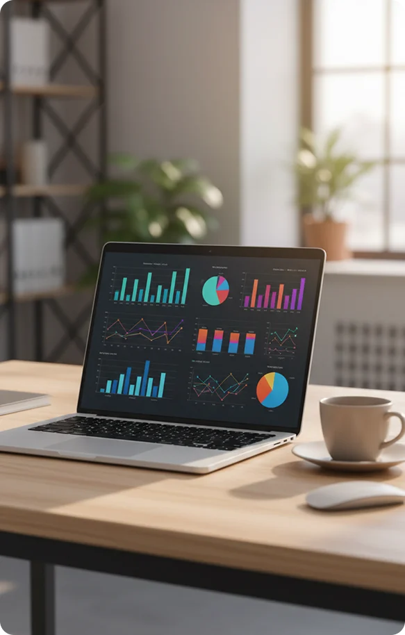 Panel de SEO de exportaci&oacute;n con las consultas de compradores y los KPI B2B por mercado