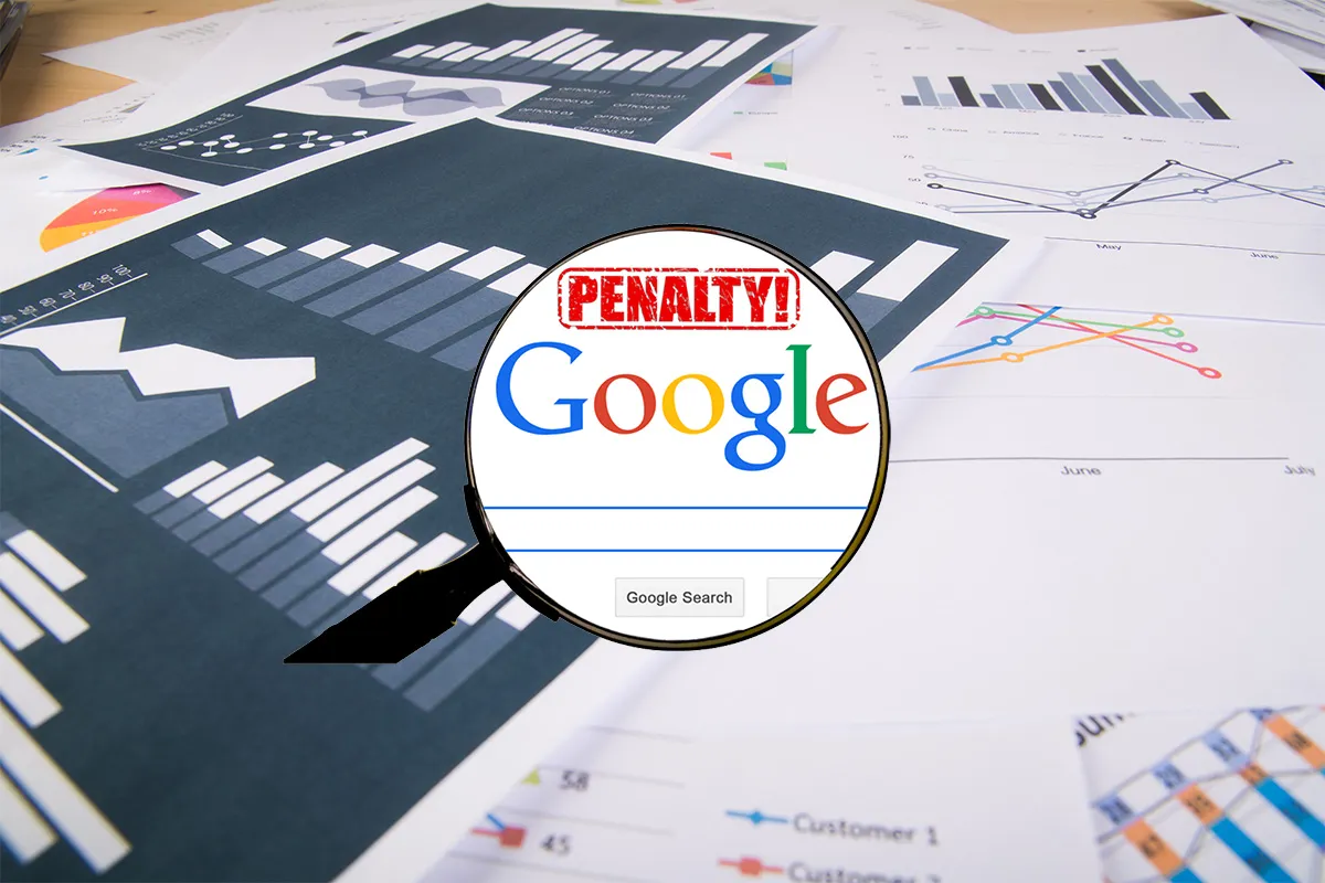 Penalización de Google ampliada sobre informes de analítica web