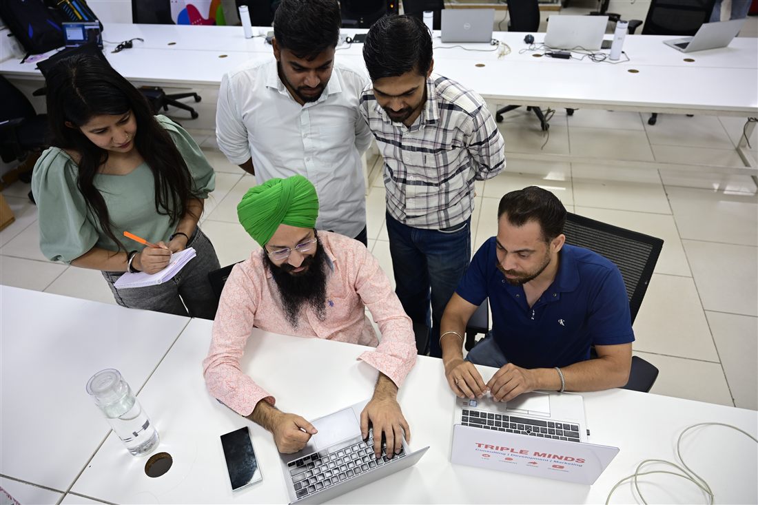 The SEO Circular & Triple Minds team at work