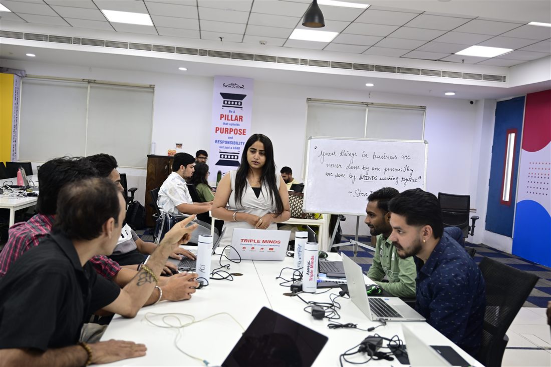 The SEO Circular & Triple Minds team at work