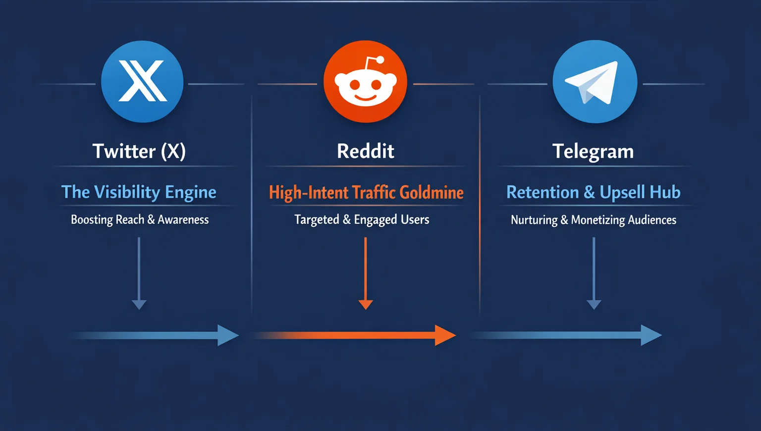 Twitter (X), Reddit & Telegram Onlyfan Growth