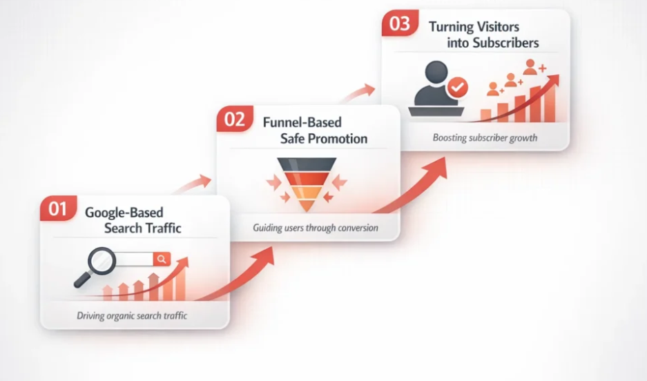 Three Step Strategy for OnlyFans Promotion in 2026