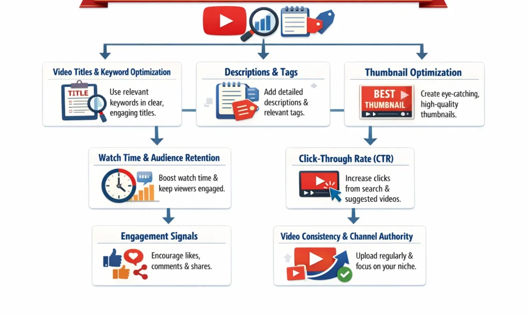 Key Ranking Factors That Influence YouTube SEO   
