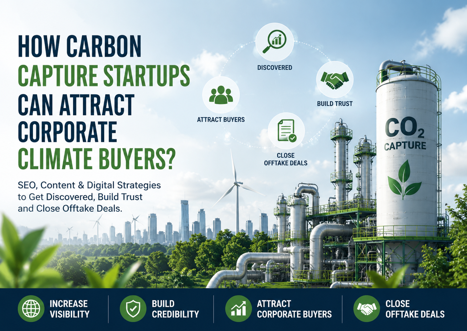 How Carbon Capture Startups Can Attract Corporate Climate Buyers?