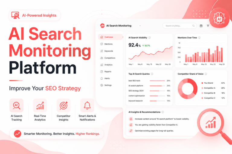 How Can An AI Search Monitoring Platform Improve SEO Strategy?