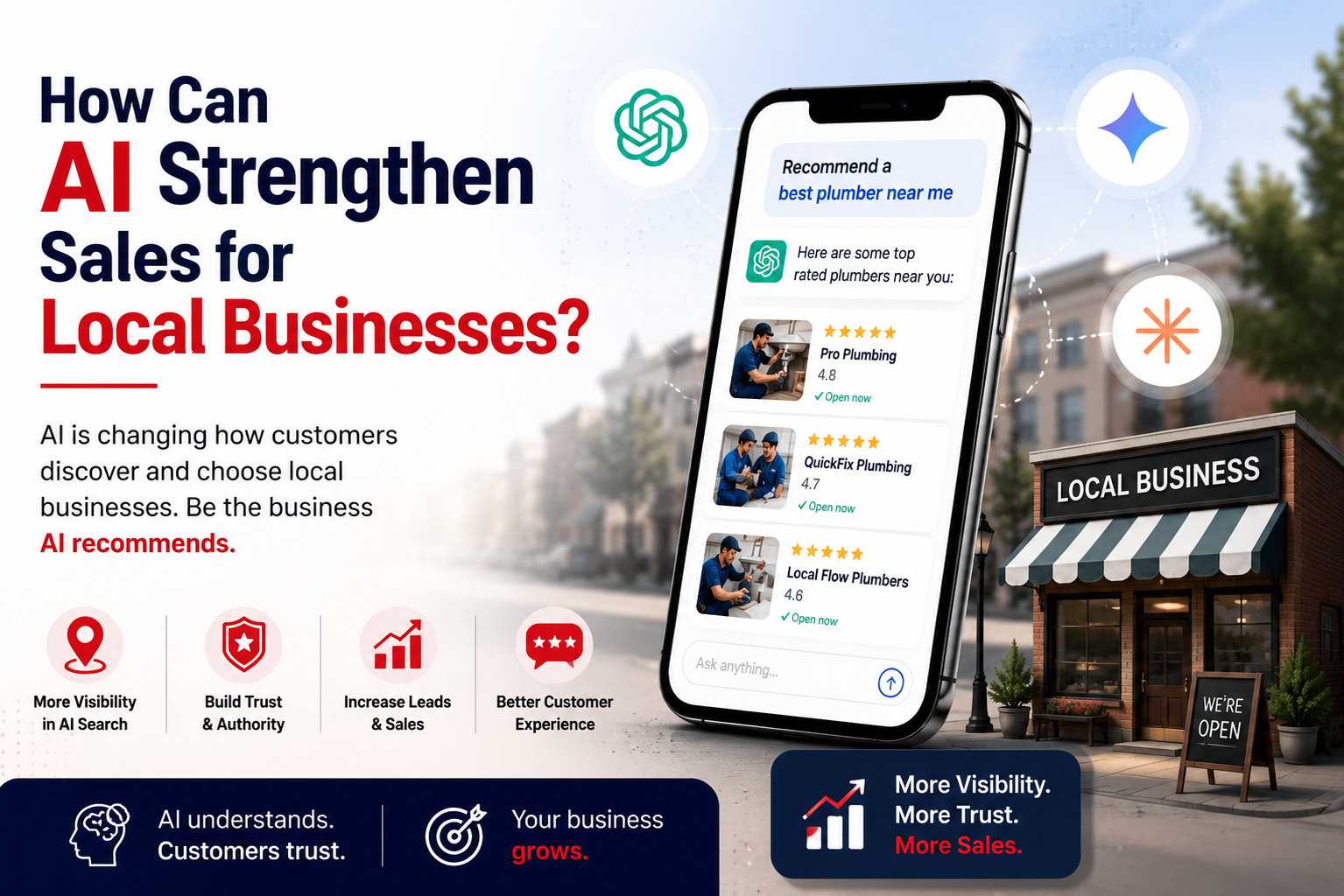 How Can AI Strengthen Sales for Local Businesses? 
