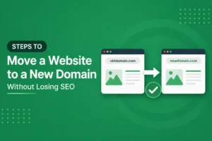 Steps to Move a Website to a New Domain Without Losing SEO