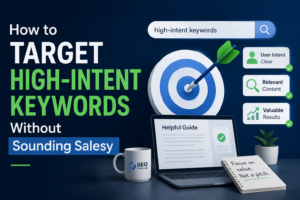 How to Target High-Intent Keywords Without Sounding Salesy