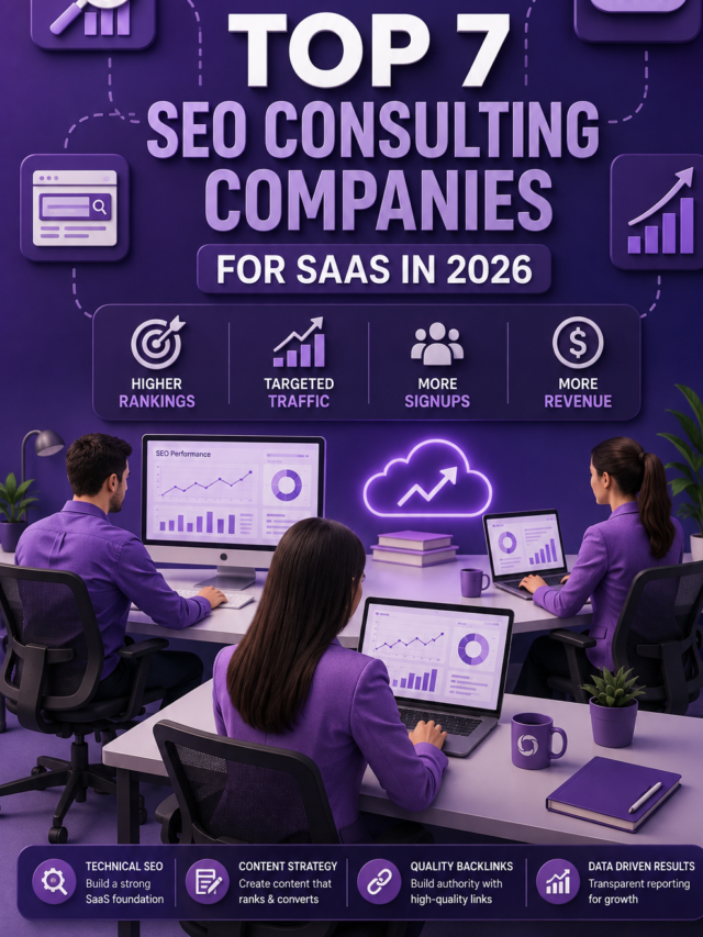 Top 7 SEO Consulting Companies for SaaS in 2026
